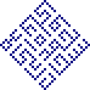 Square kufic from the Hakim Mosque - Isfahan