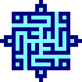 Square kufic from the Hakim Mosque - Isfahan