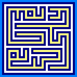 Square kufic from the Hakim Mosque - Isfahan