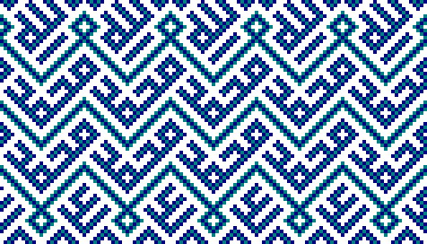 Wall pattern from the Hasankeyf Zeynel Bey Turbe