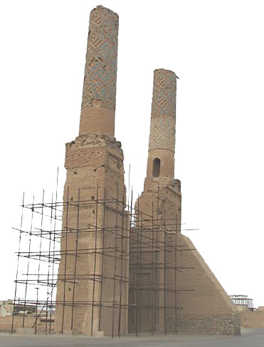 Minarets of Nizamiyya Mosque - Abarquh