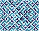 Wall pattern from the Imam Reza Shrine