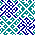 Pattern from the Bibi Khanum Mosque, Samarqand, Uzbekistan